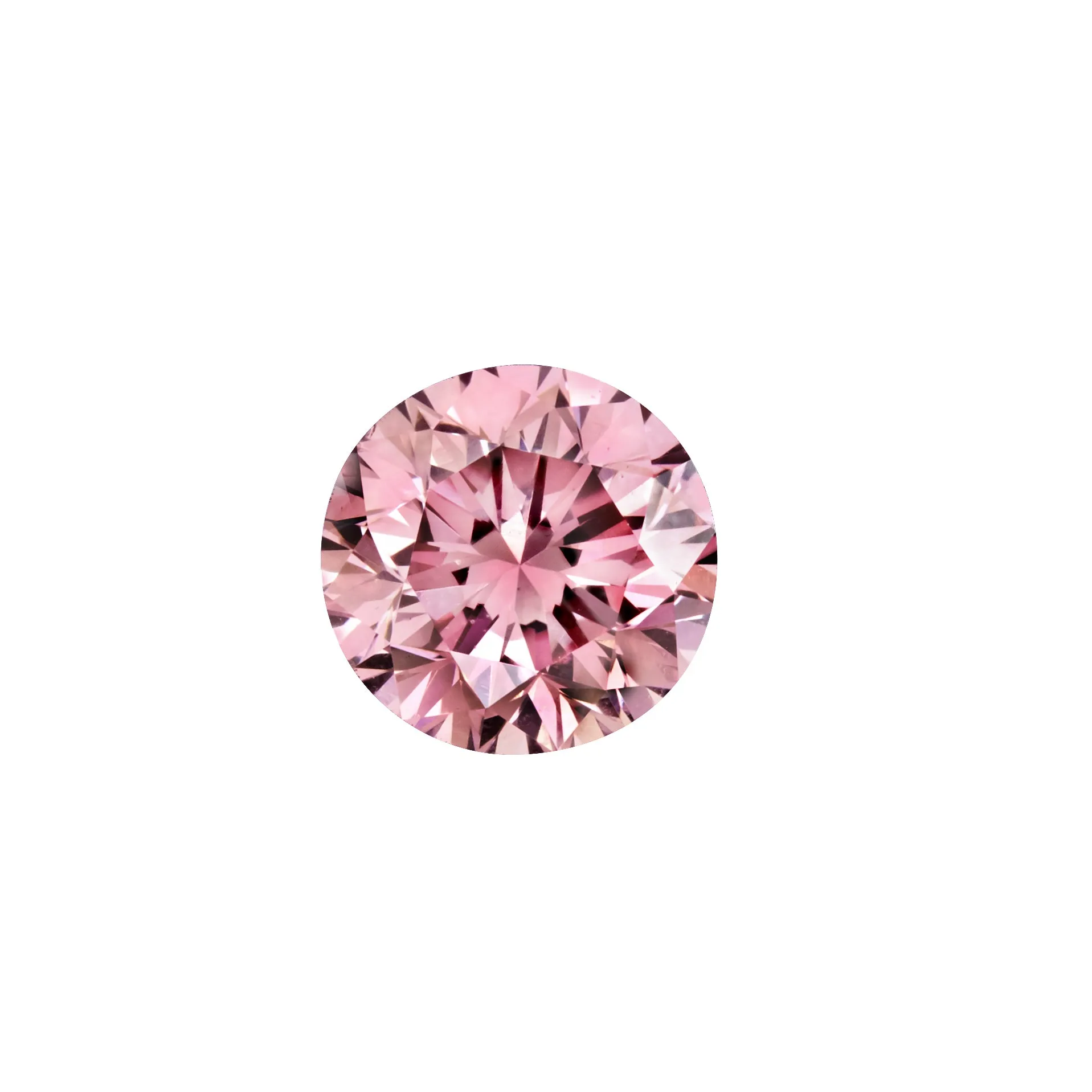 0.19ct Round Shaped Argyle Pink Diamond