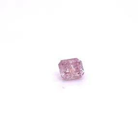 0.63CARATRADIANTCUTNATURALFANCYINTENSEPINKEVEN LOOSE PINK ARGYLE DIAMOND GIA CERTIFIED0.63CTFIPBY MIKE NEKTA NYC