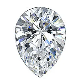 2.00 Carat Pear Lab Grown Diamond