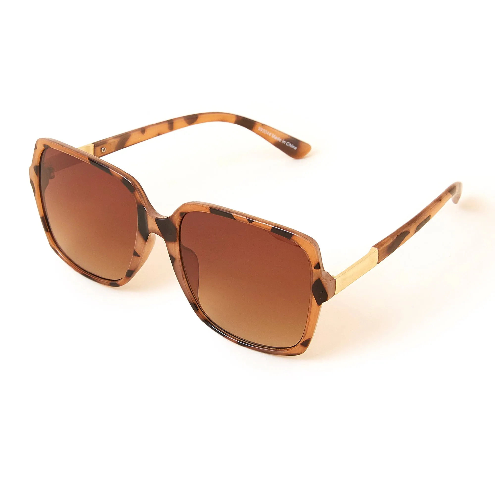 Accessorize London Women's Square Frame Sunglasses