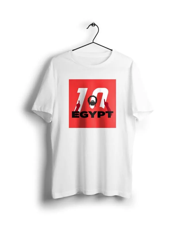 ACON Egypt Mo Salah - Digital Graphics Basic T-shirt White