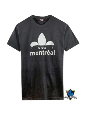 Adult Montreal Souvenir T shirt  fleur de lys ADDIDAS