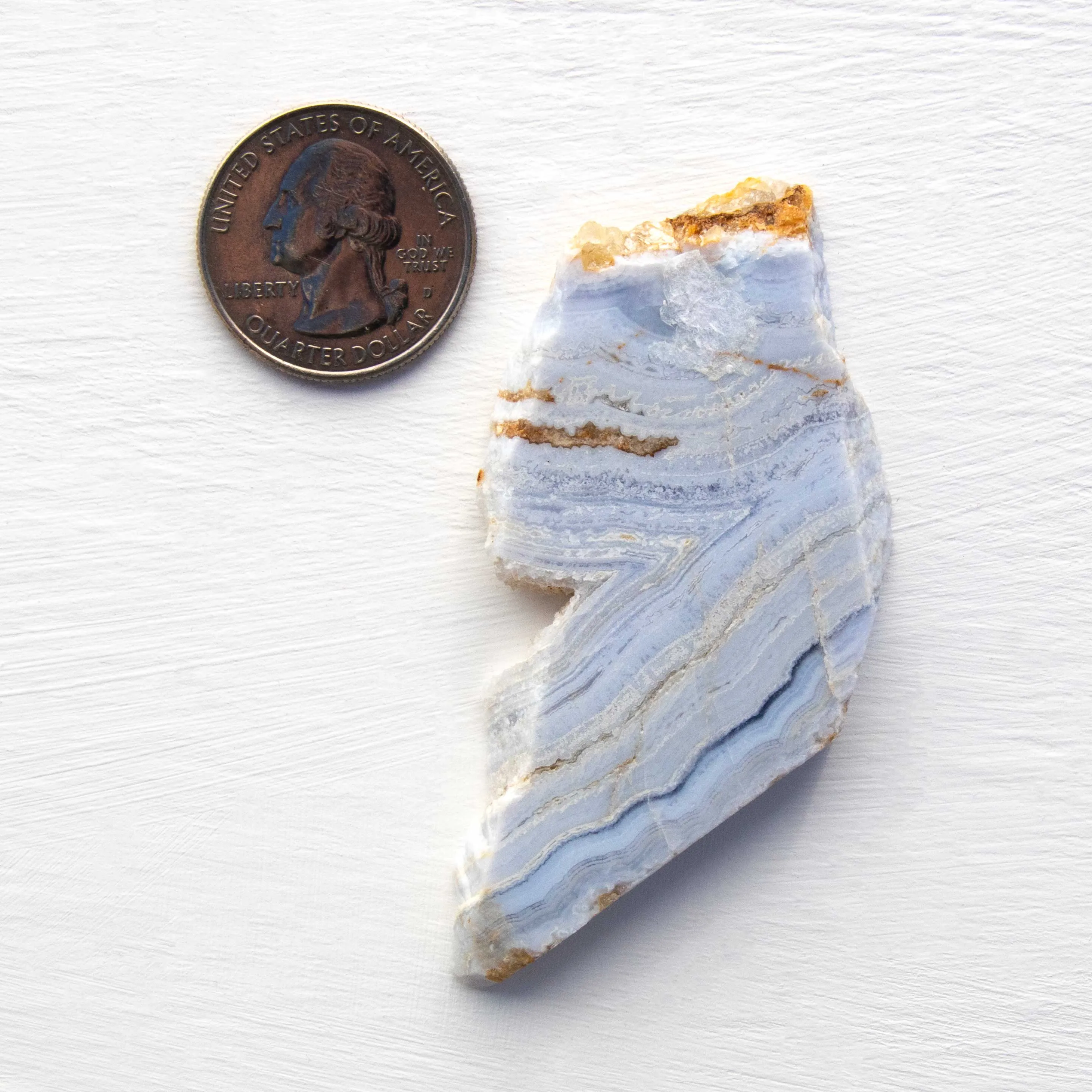 Agate, Blue Lace - Slab