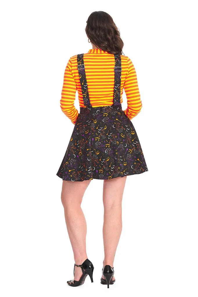 All Hallows Cat Pinafore Dress