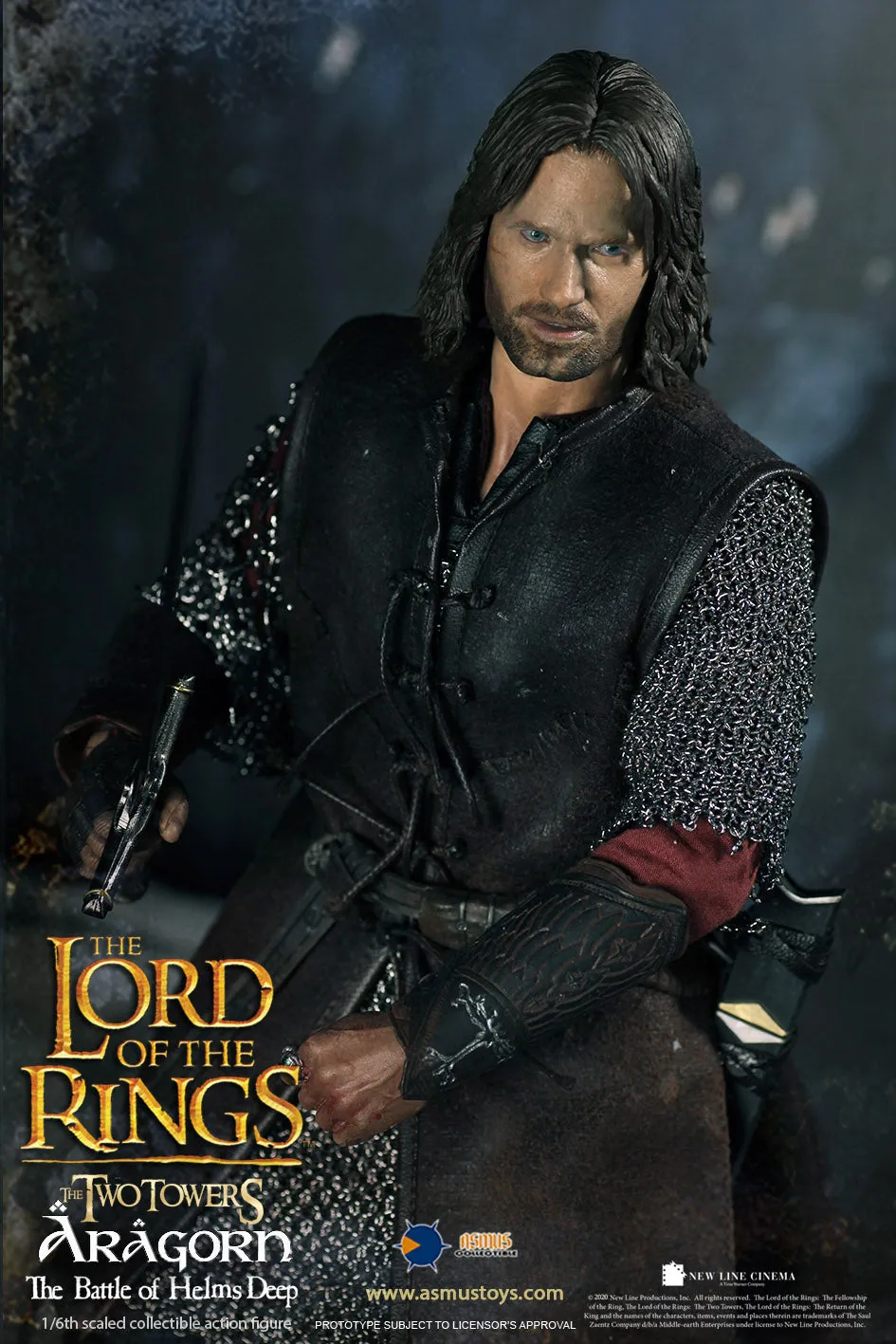 Asmus Toys Aragorn at Hemls Deep 1/6