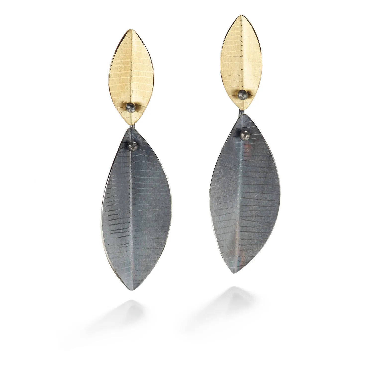 Baladre Silver & Gold Earrings