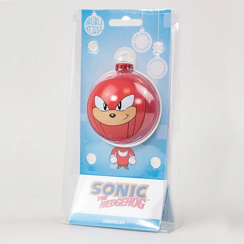 Bauble Heads Sonic The Hedgehog ‘Knuckles’ Christmas Decoration / Ornament