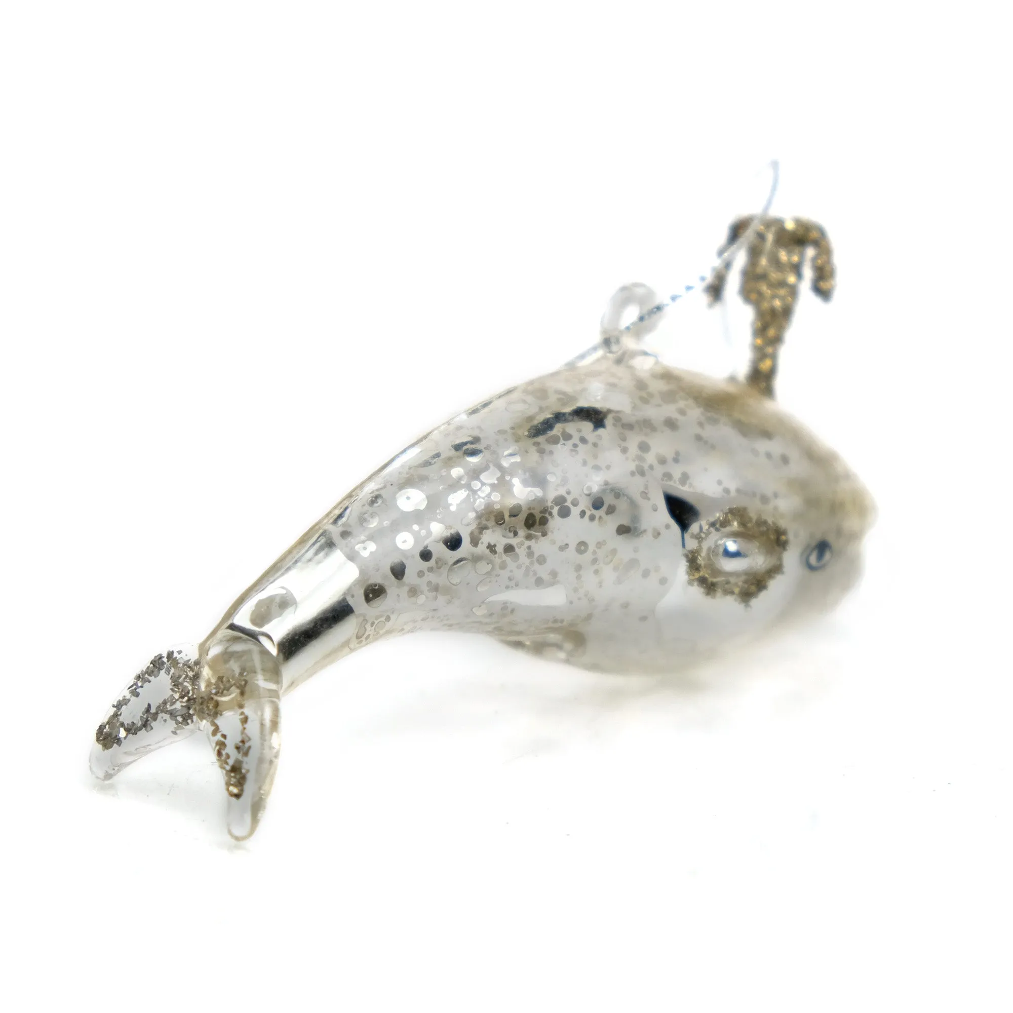 Bitty Whale Ornament