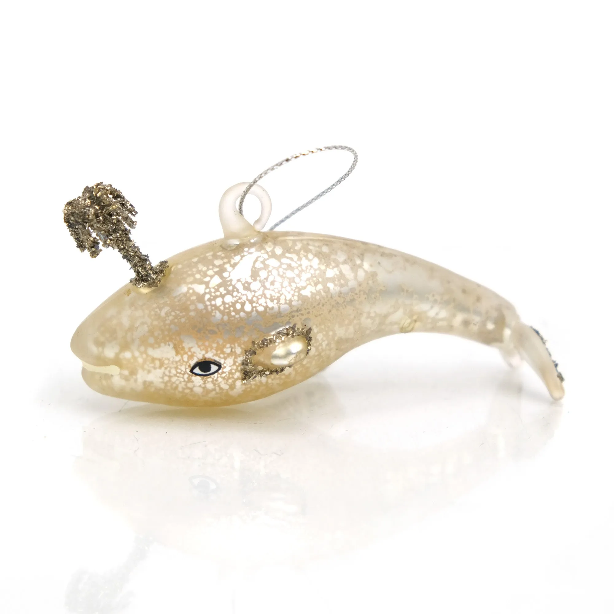 Bitty Whale Ornament