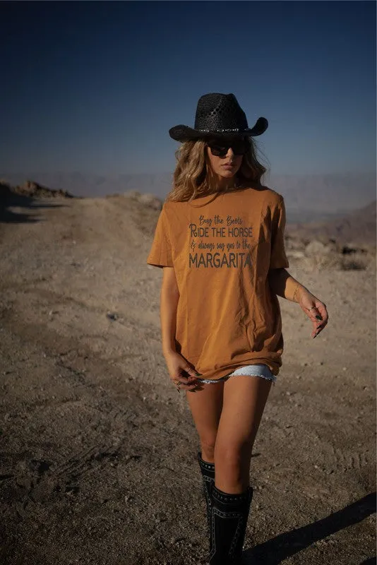 Buy the Boots Ride The Horse Boutique Tee