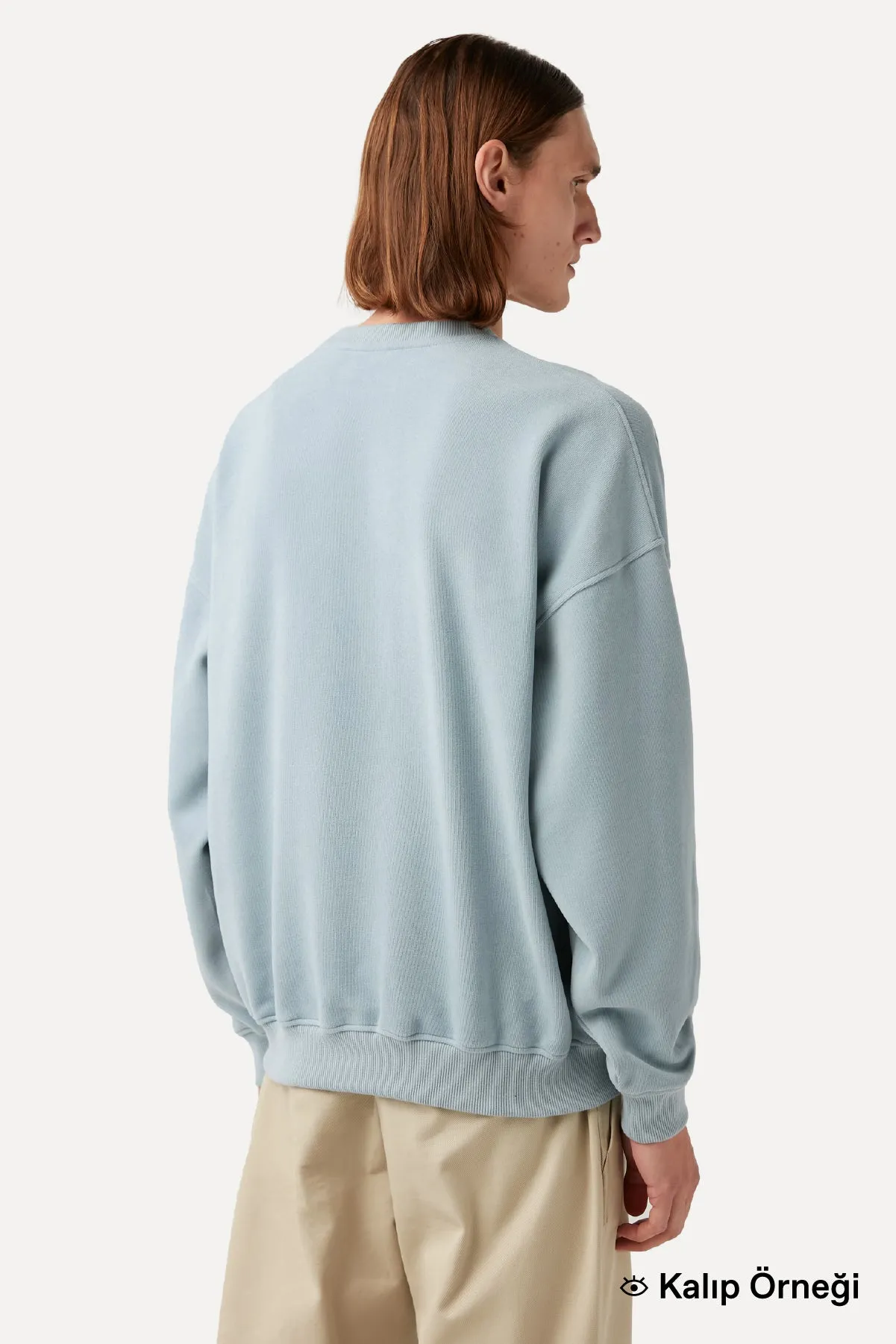 Cin Baykuu Super Soft Oversize Sweatshirt - Bej