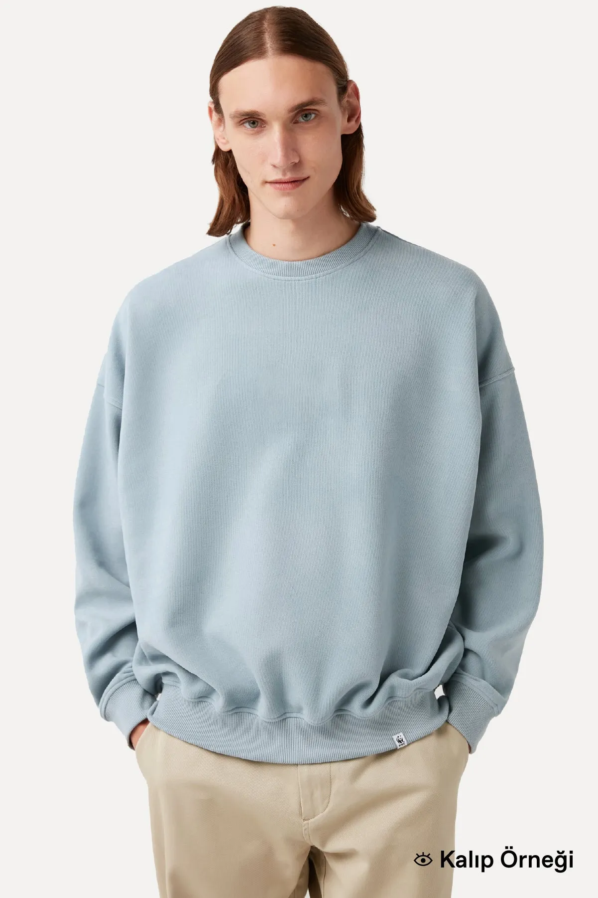 Cin Baykuu Super Soft Oversize Sweatshirt - Bej