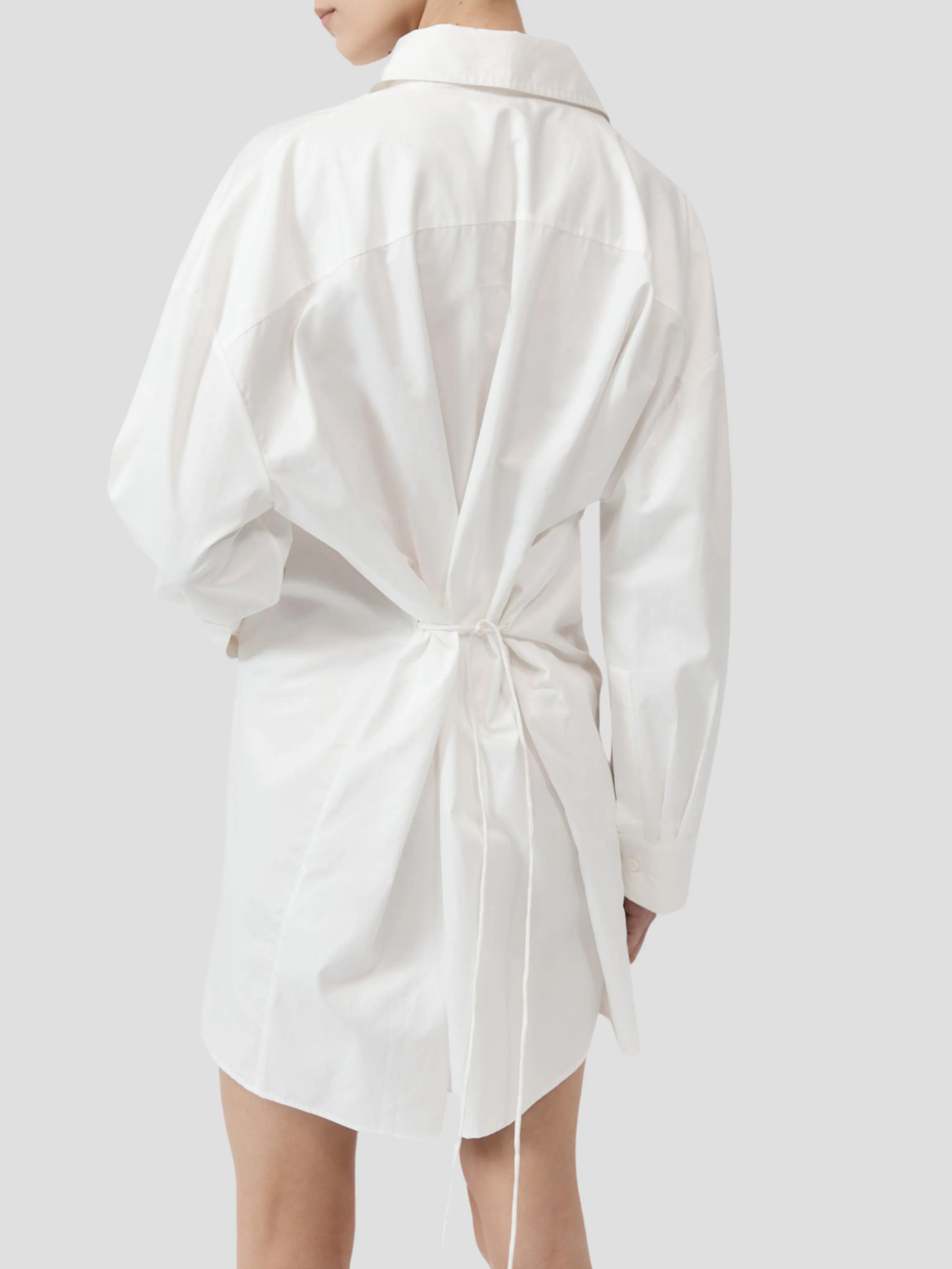 Cotton Oversized Shirt Dress