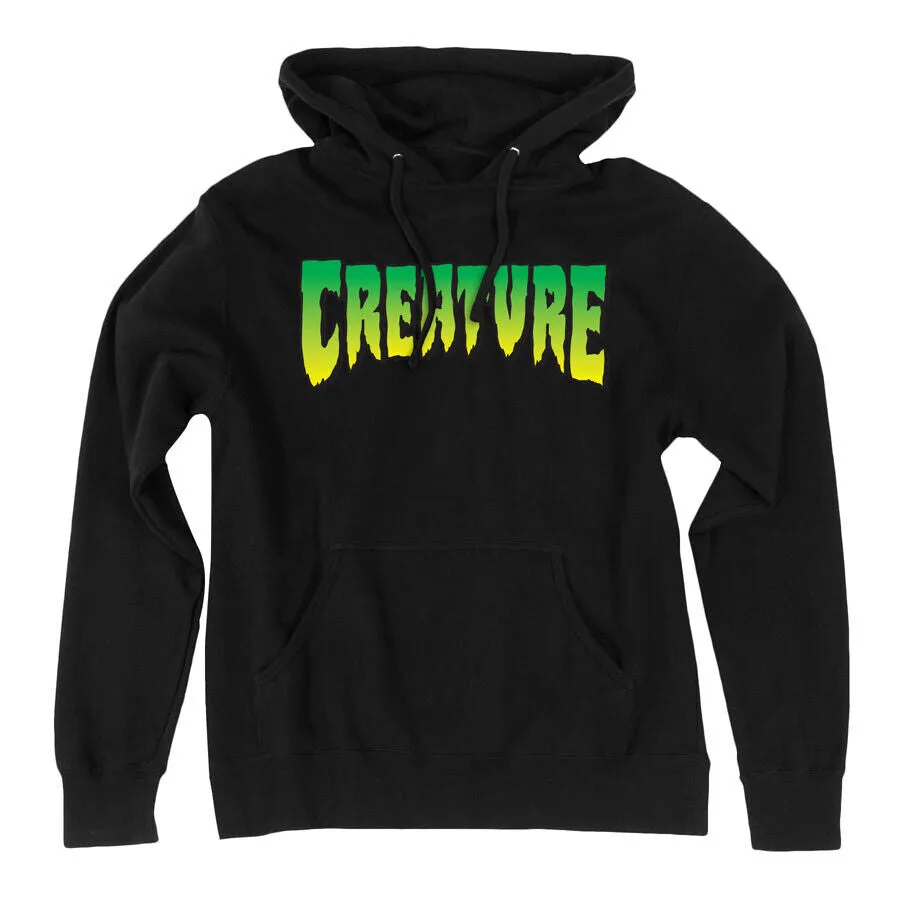 Creature Logo Hoodie Black