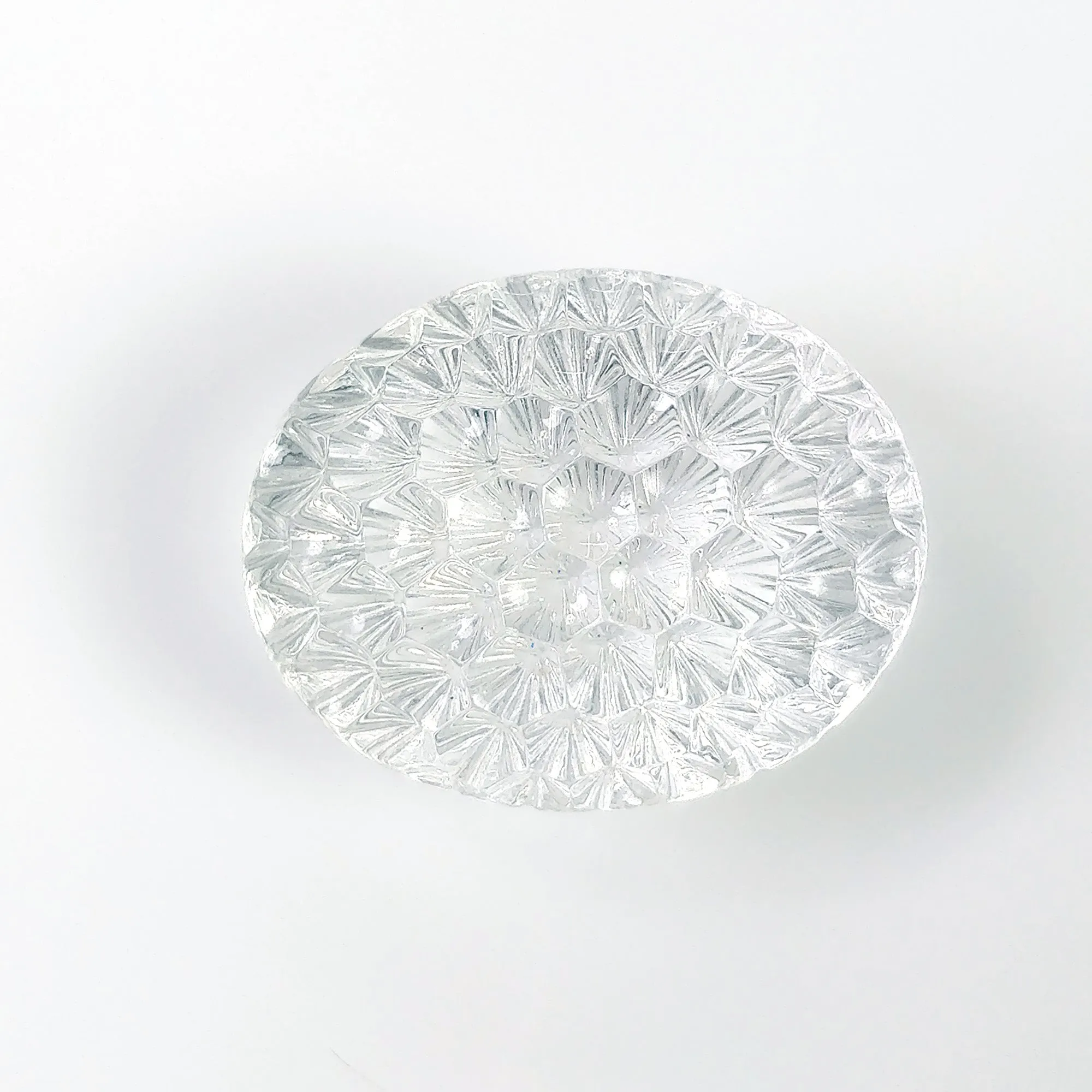 CRYSTAL QUARTZ Gemstone Carving : 25.70cts Natural Untreated White Quartz Hand Carved Oval Shape 22*18mm