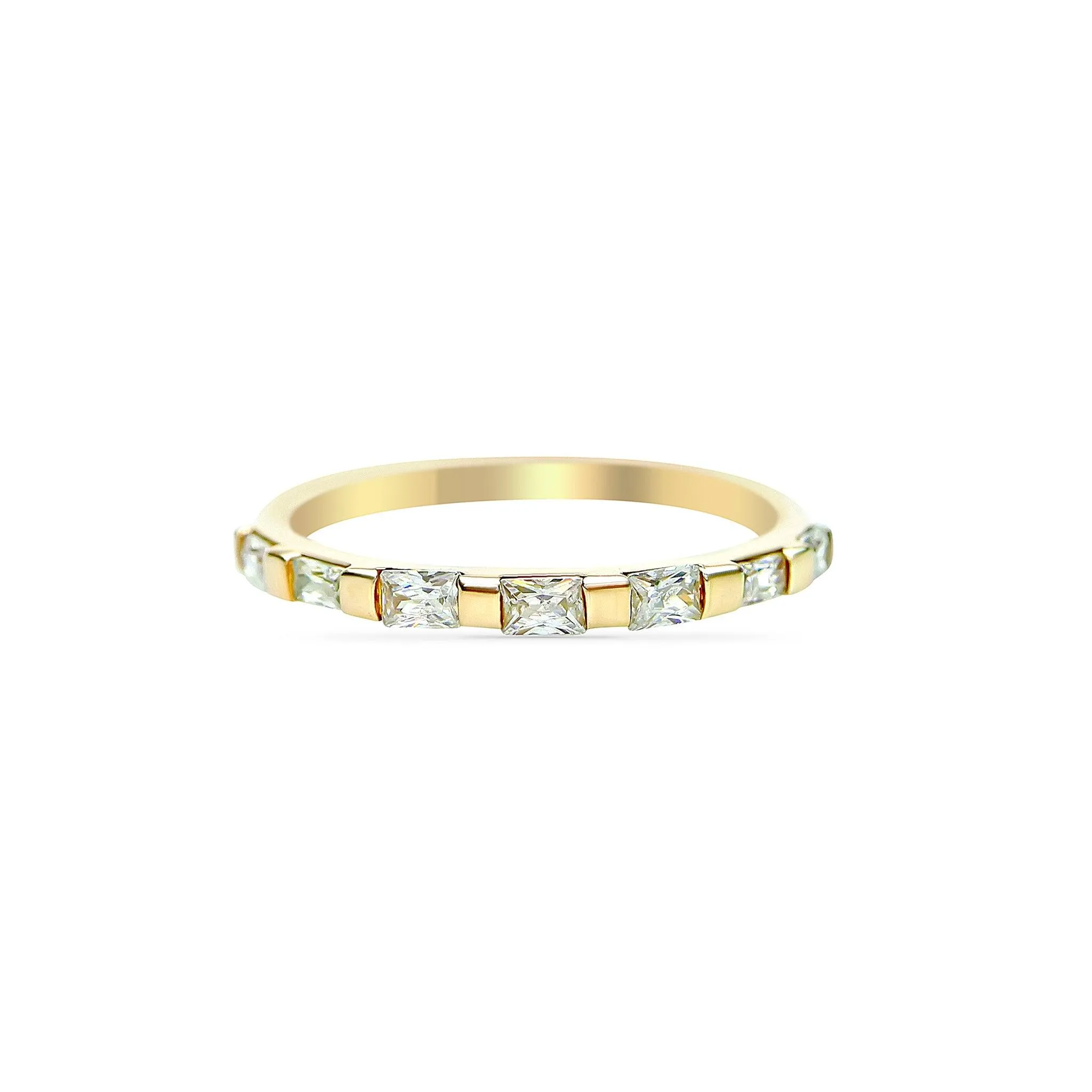 Diamond Baquette Ring Monta