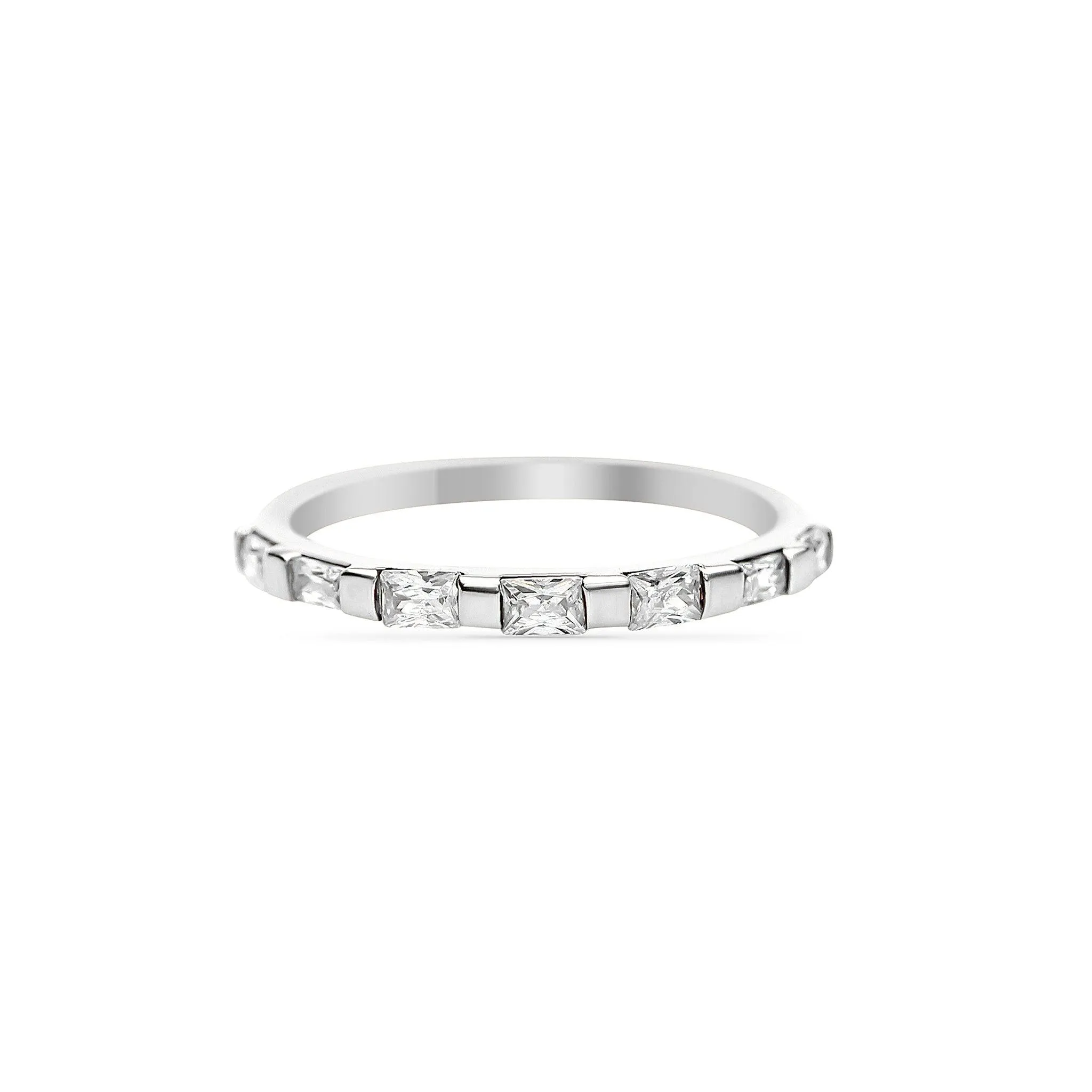 Diamond Baquette Ring Monta