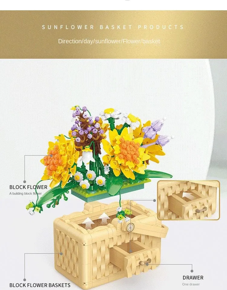 DIY Flower Blocks - Kimi