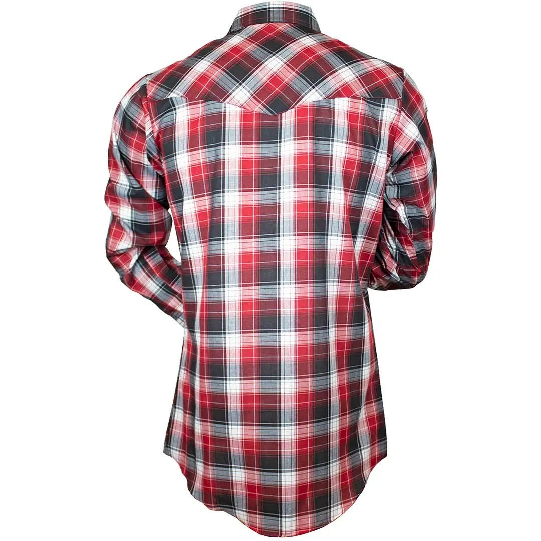 Ely Cattleman Men's Bold Plaid Snap Shirt