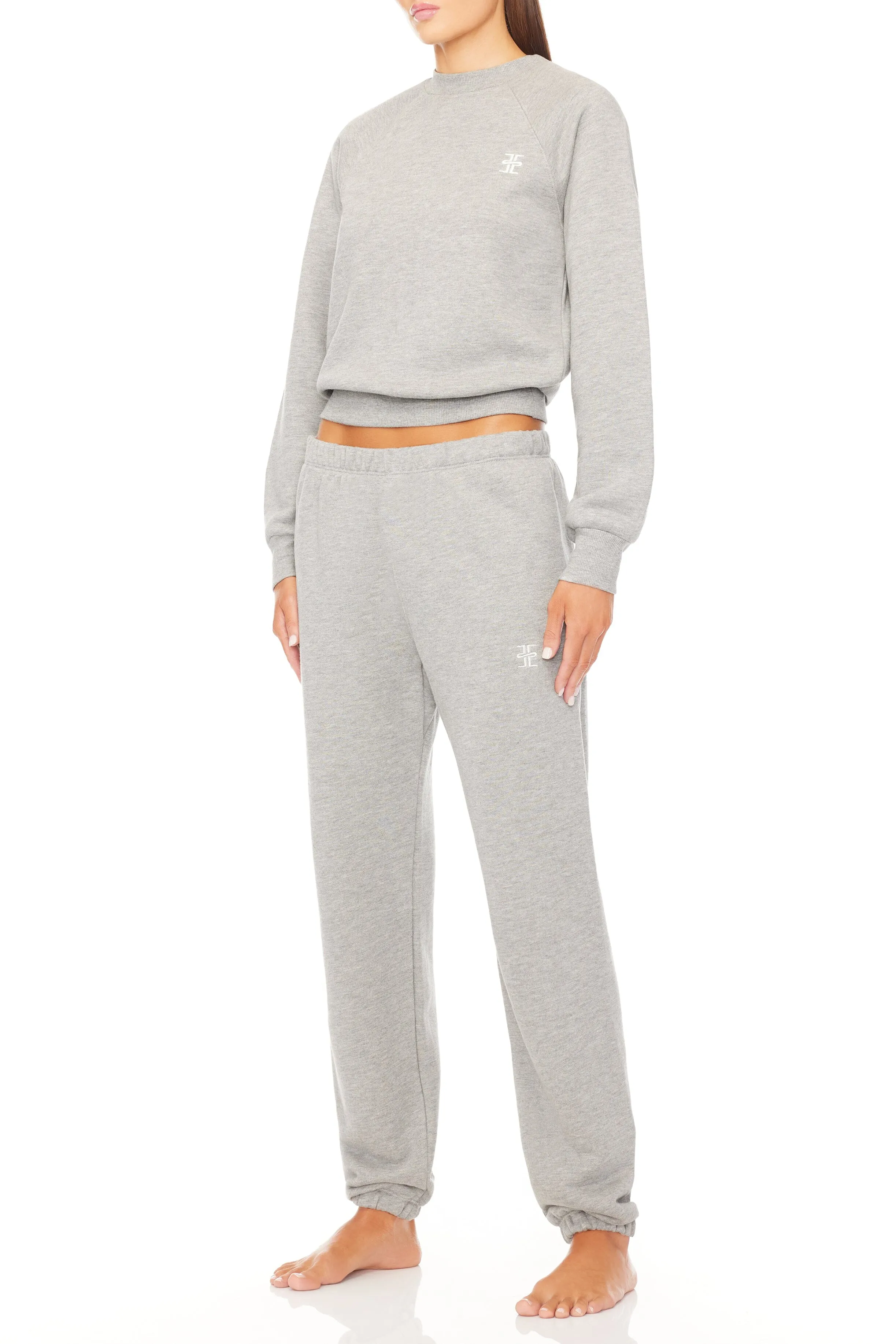 Eterne - Classic Sweatpants - Heather Grey