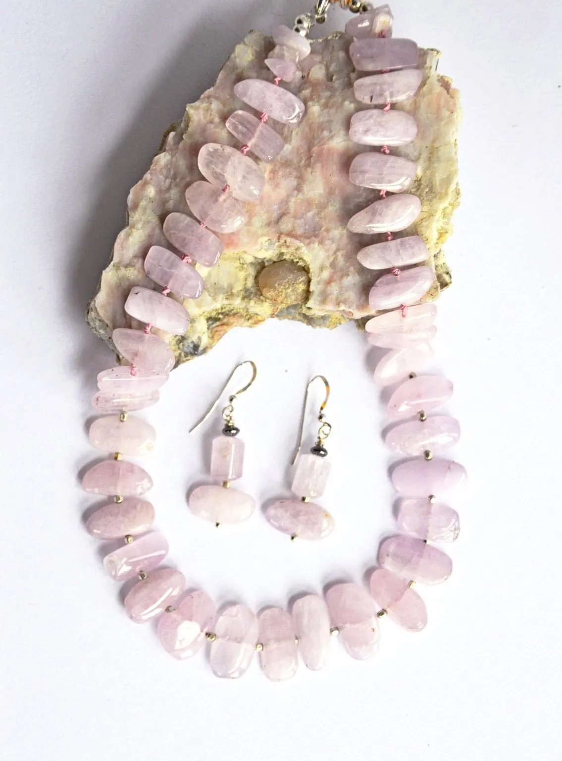 Fairy Glow Kunzite Earrings