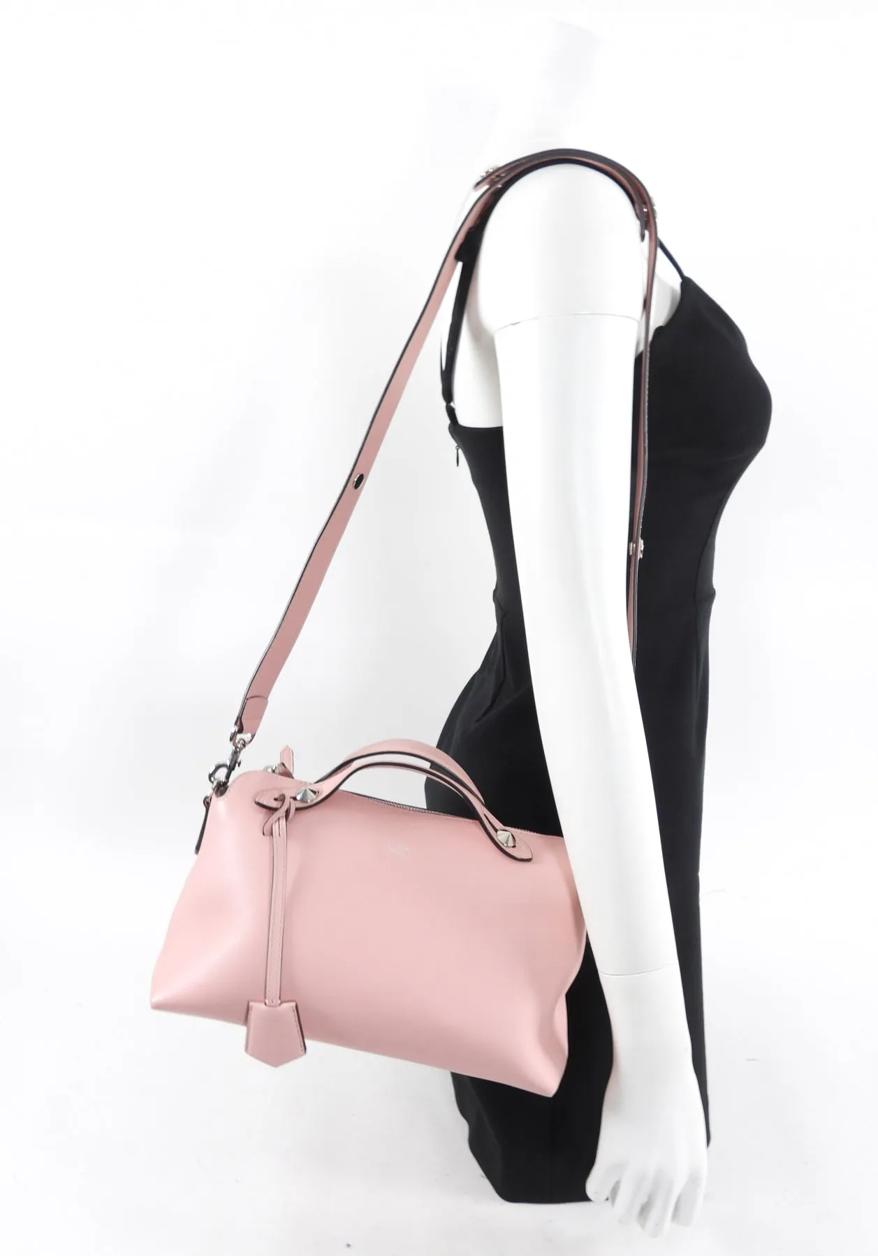 Fendi Light Pink Leather By The Way Medium Bag