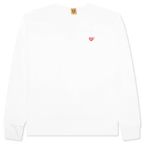 Graphic L/S T-Shirt #3 - White