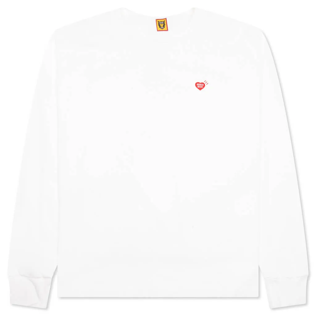 Graphic L/S T-Shirt #3 - White