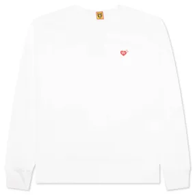 Graphic L/S T-Shirt #6 - White