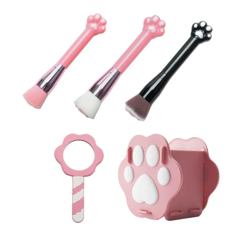 Kawaii Cat Paw Fluffy Makeup Brush ME65