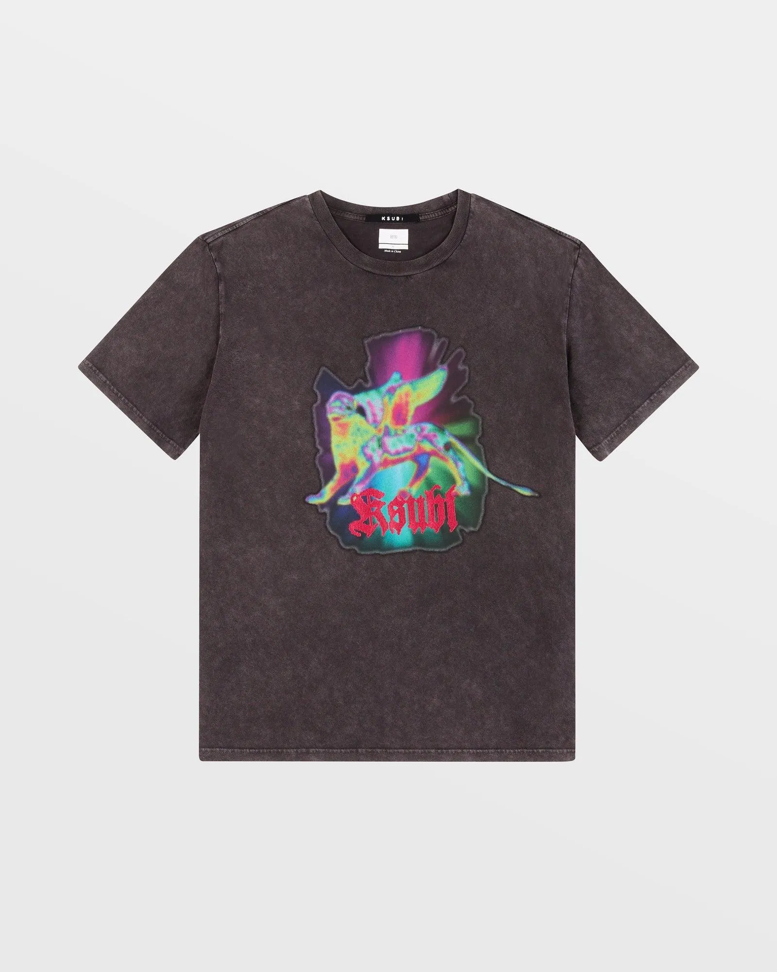 KSUBI Griffin Kash SS Tee Acid Black