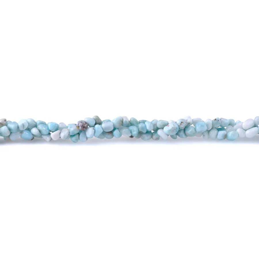 Larimar 3x5mm Pebble - 15-16 Inch