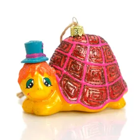 Lazy Turtle Ornament