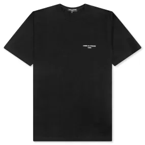 Logo S/S T-Shirt - Black