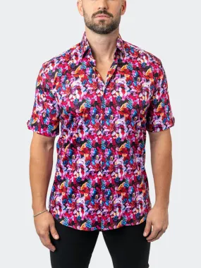 Maceoo Stretch Short-Sleeve Shirt | Galileo Gummies Multi