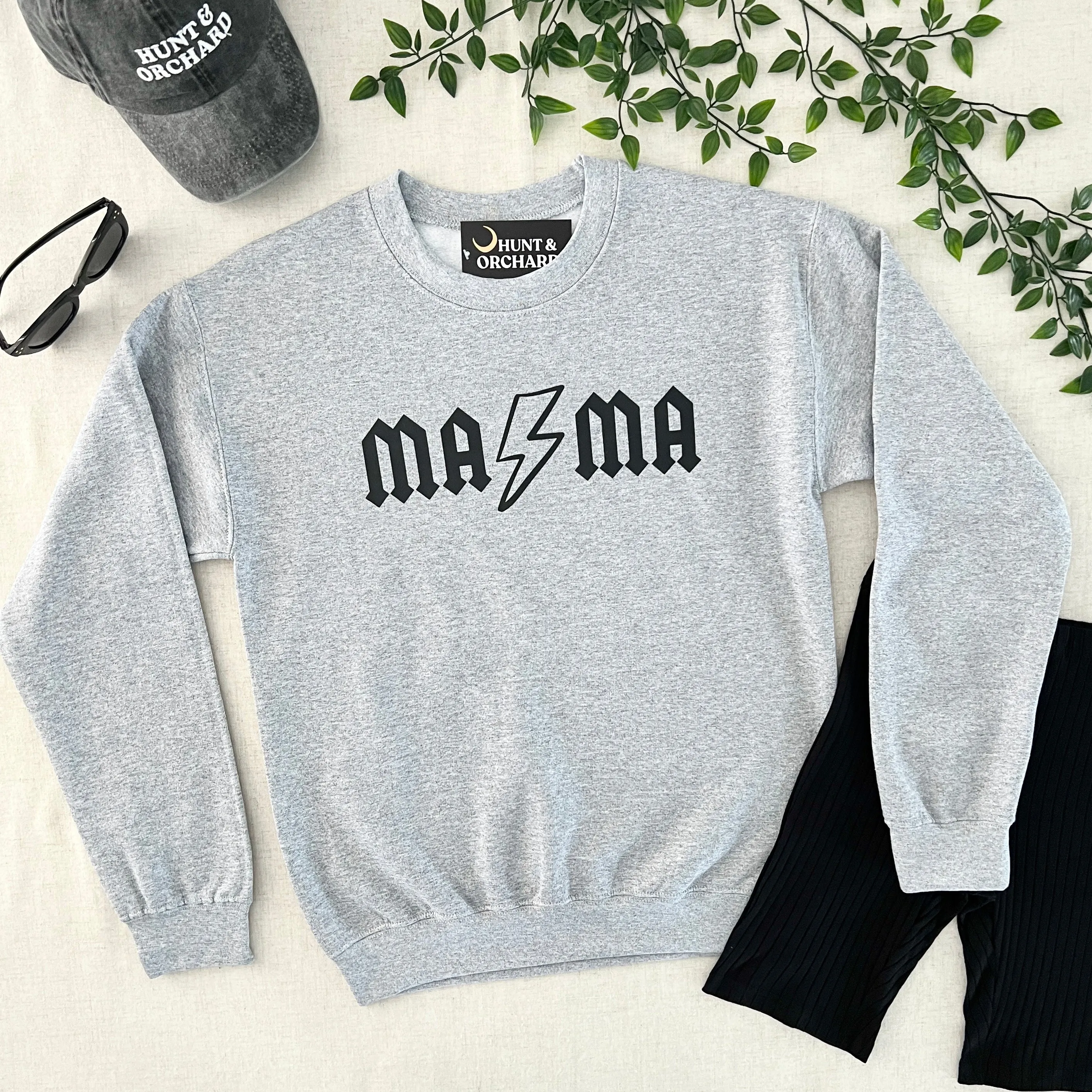 Mama Pullover - Heather Gray