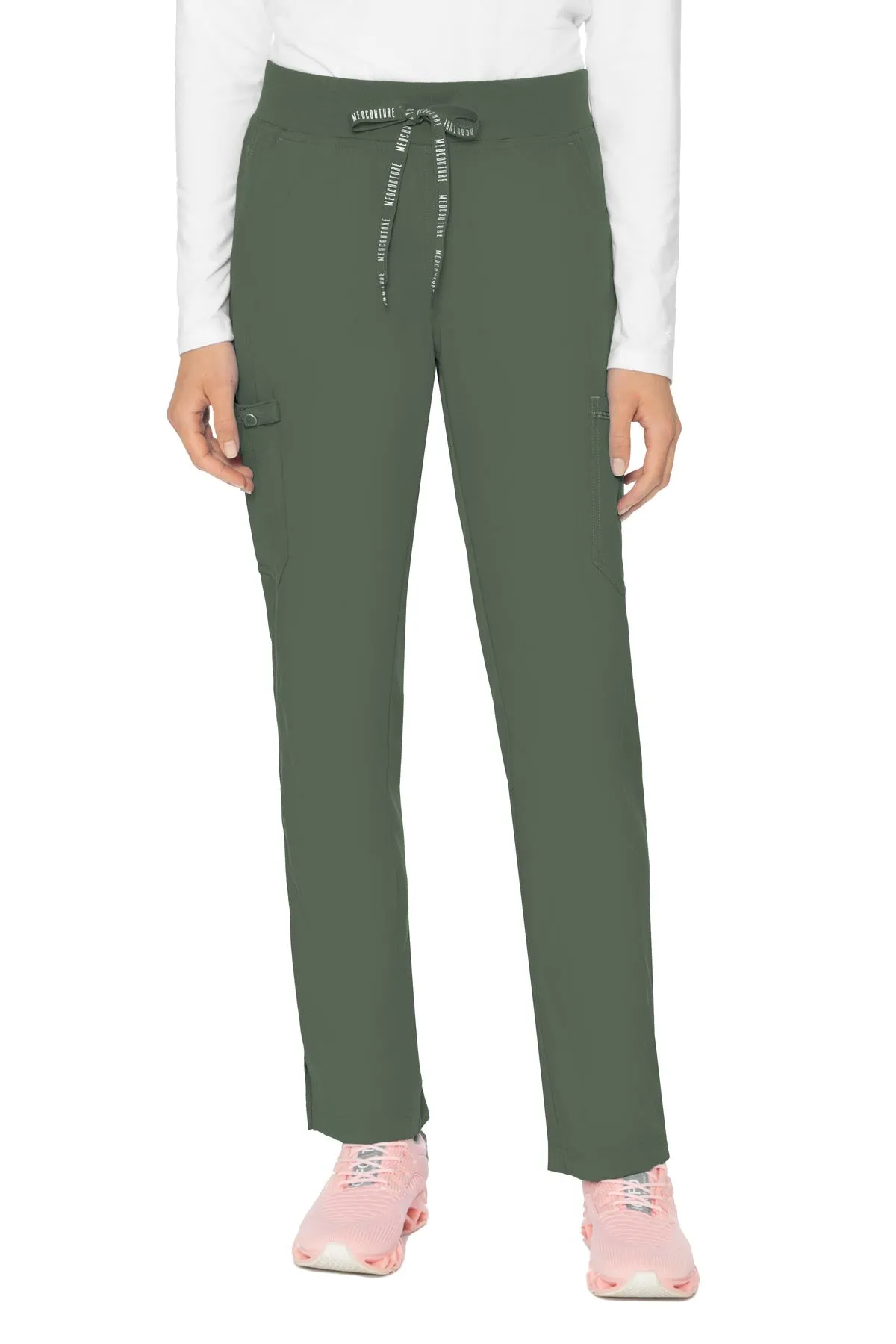 Med Couture Touch 7725 Women's Yoga 2 Cargo Pant - PETITE