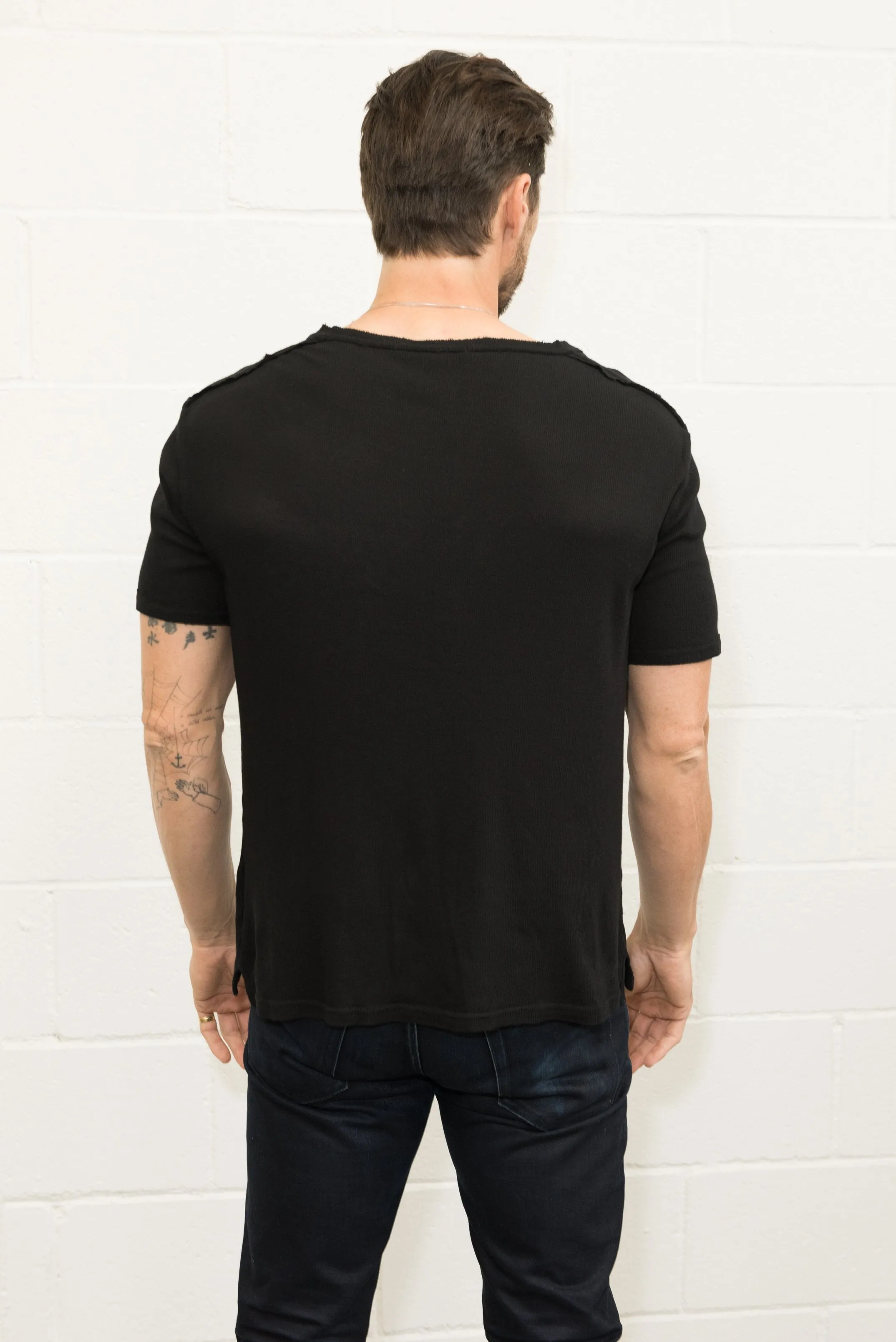 Men's Henley Short Sleeve