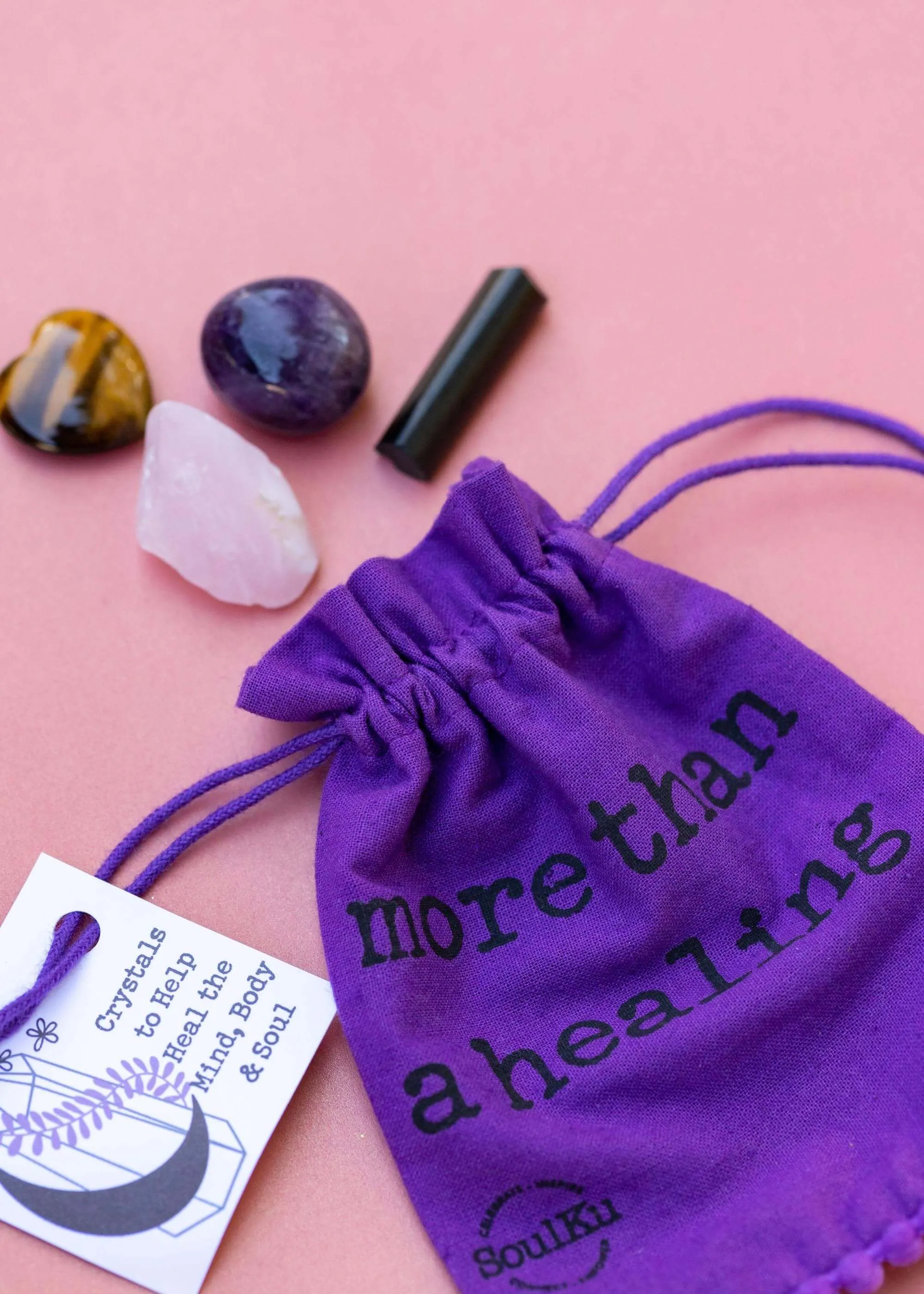 More Than A Healing Gemstone Pouch