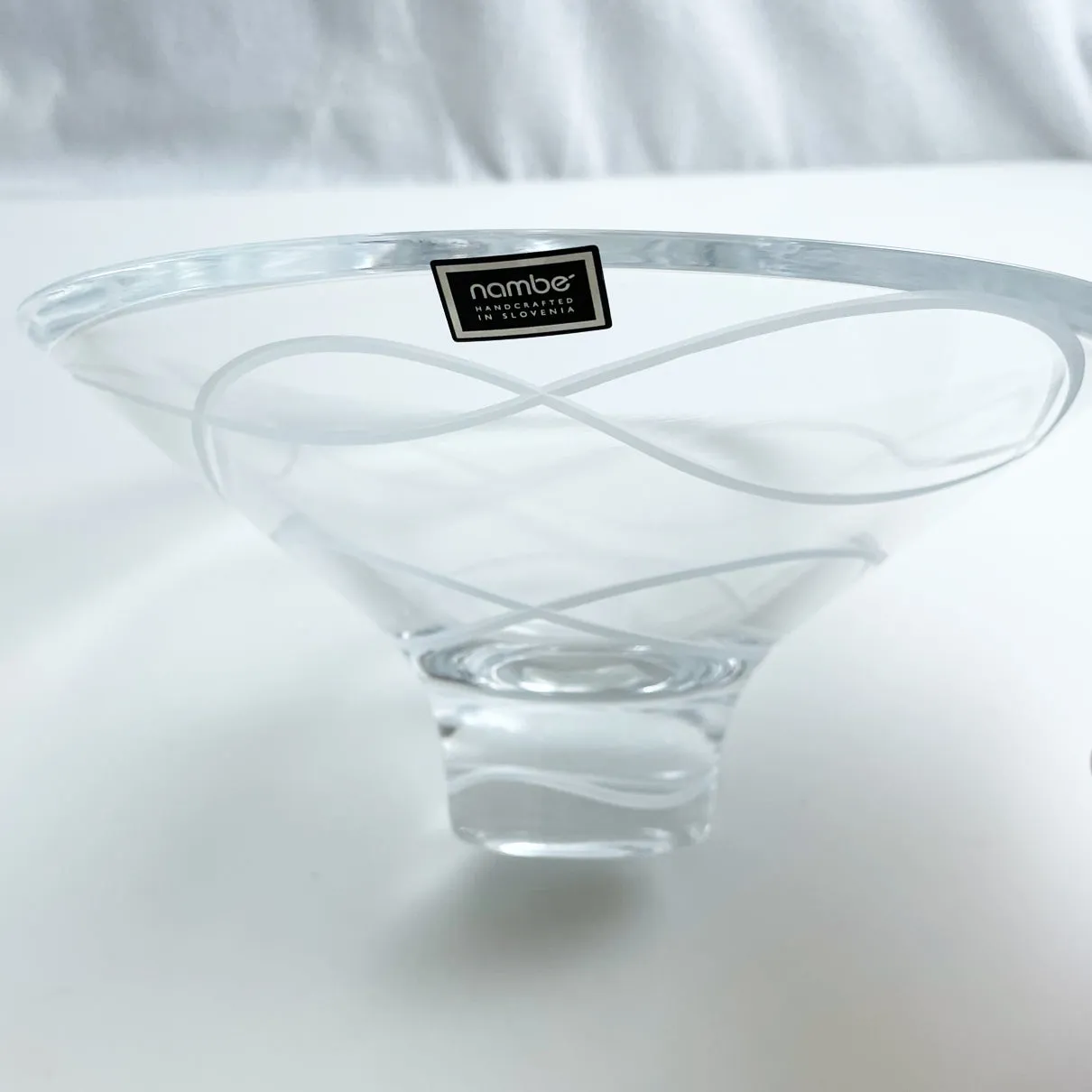 Nambe Crystal Morph Bowl New In Box