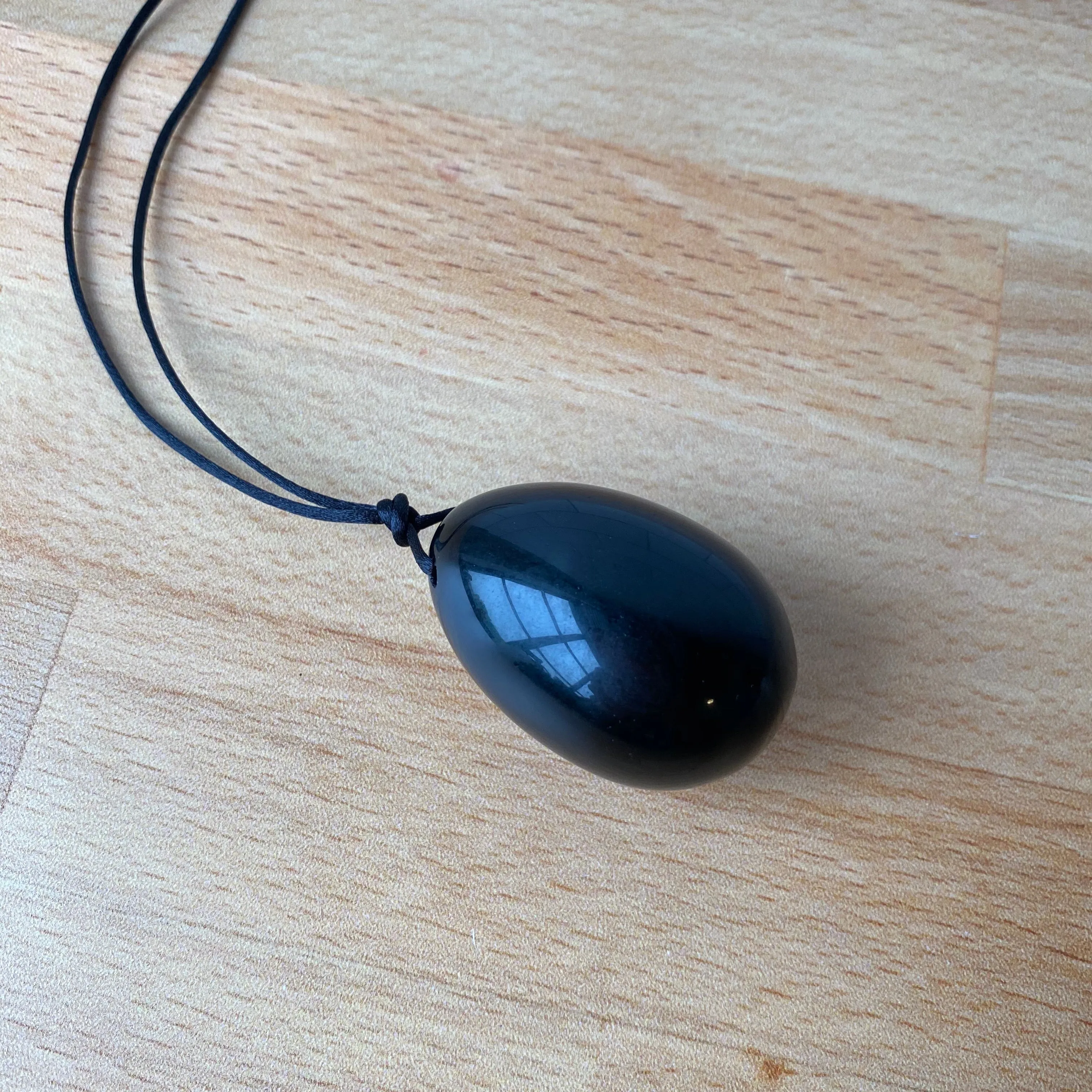 Obsidian Yoni Egg