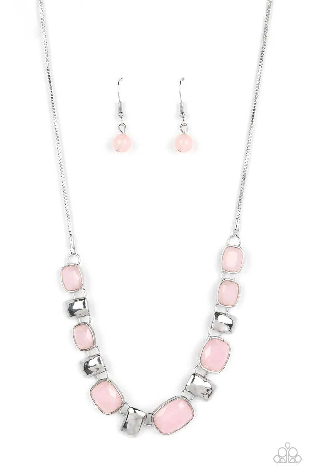 Paparazzi Polished Parade - Pink Necklace