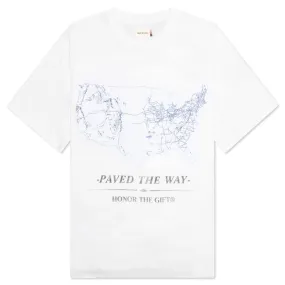 Pave The Way S/S Tee - White