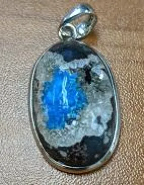 Pendant, Cavensite in Matrix