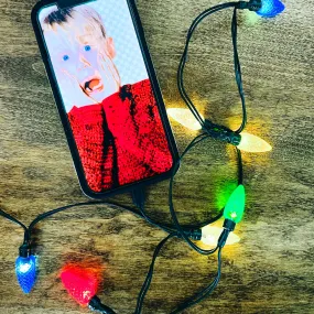 PHONE CHARGER:  CHRISTMAS LIGHTS