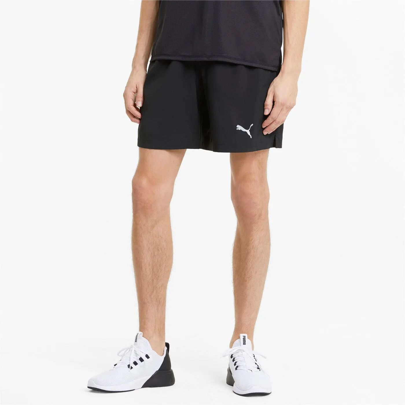 Puma Favorite Woven 7 Session men's running sports shorts 520216 01 black 