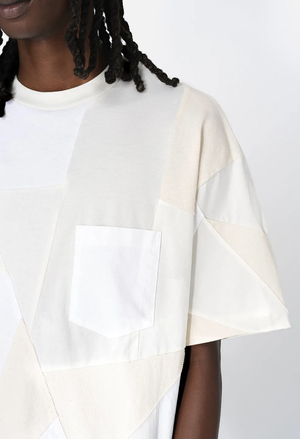 Quilted Tee / Ivory