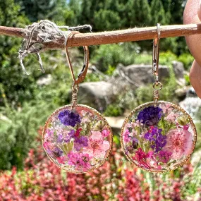 Rose Botanical Garden Earrings - BG 120