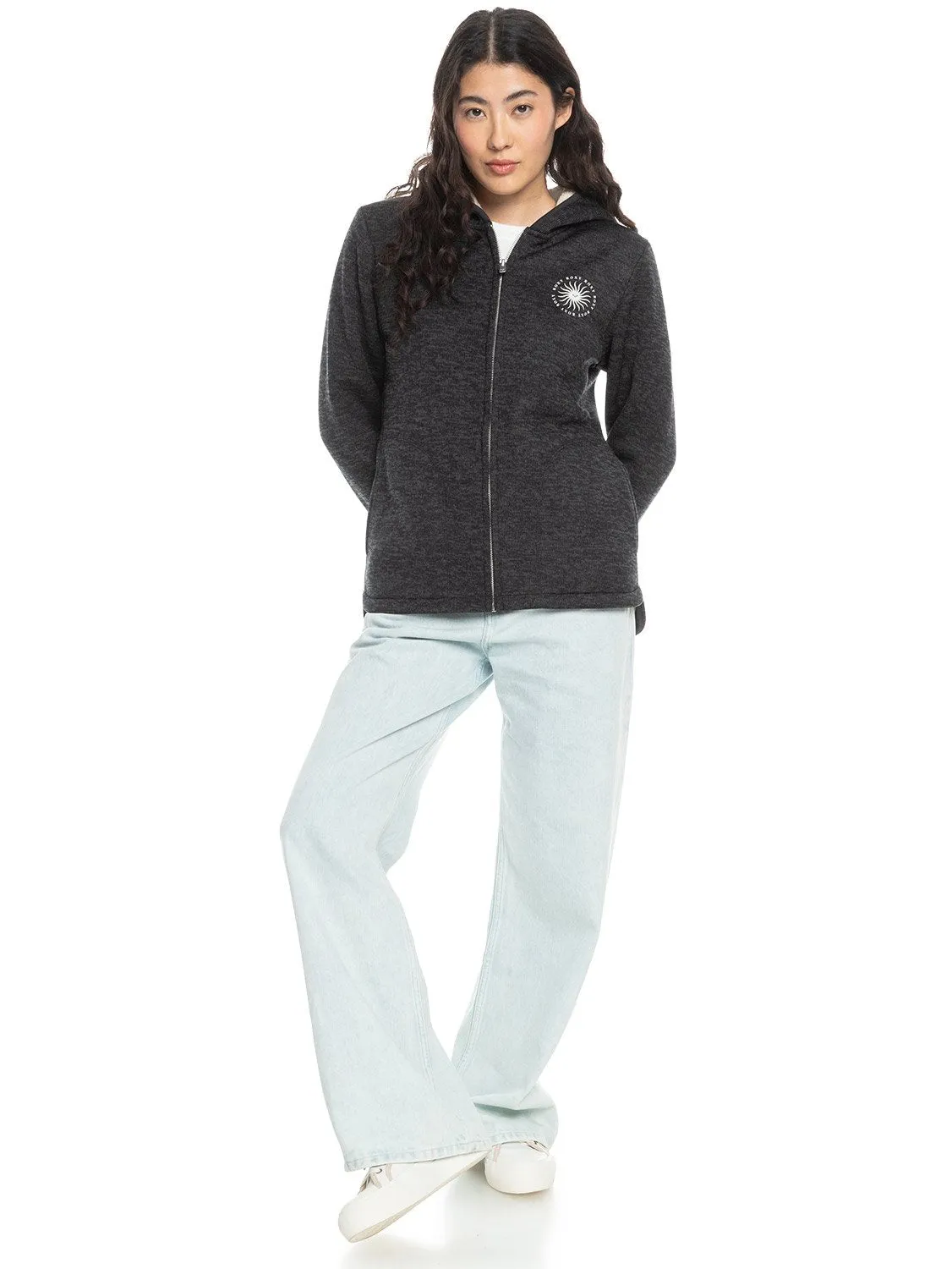 Roxy Ladies Petal Fever Polar Fleece Hoodie