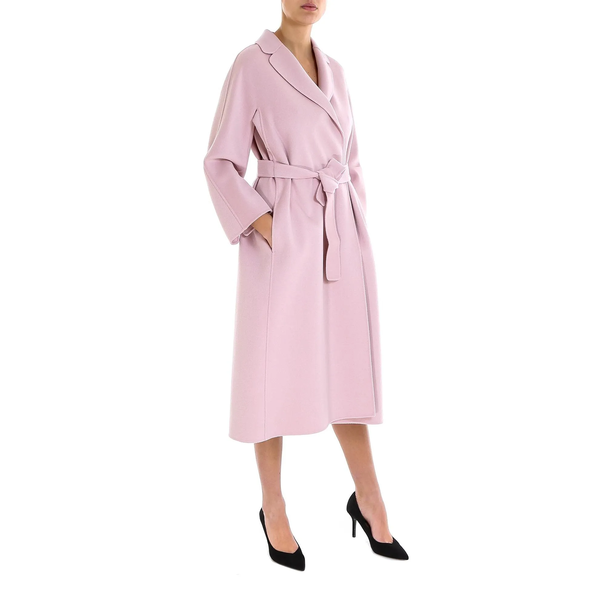 'S Max Mara Belted Wrap Coat